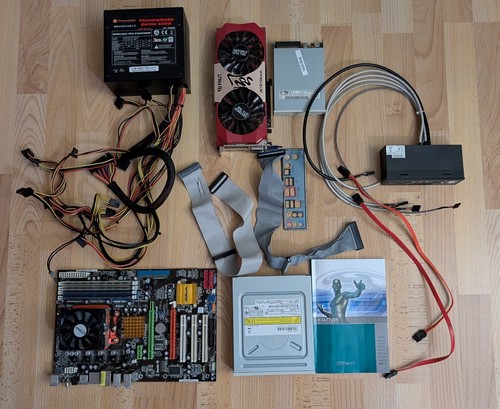 Set asrock mainboard cpu - set,