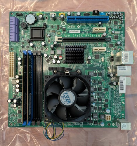 Msi 7646 mainboard bundle - mainboard,